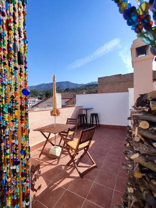 Valle de Lecrín - Casita Lolapaluza terrace