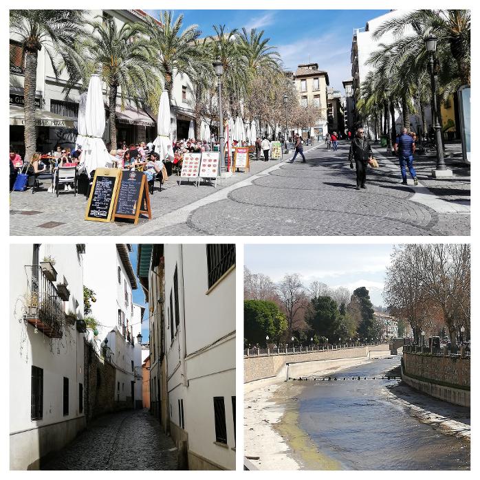 Ronddwalen door Granada 