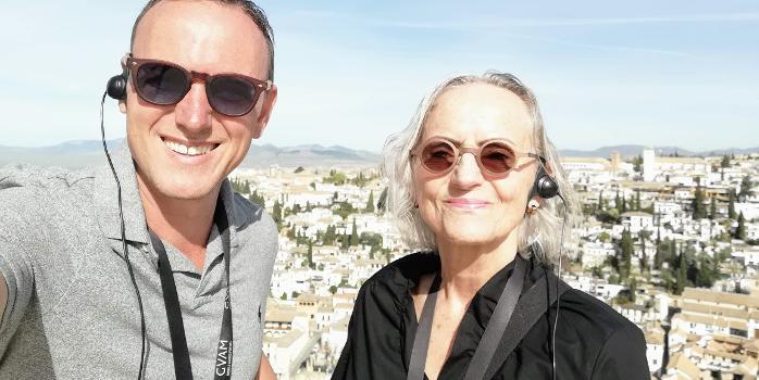 La Alhambra Granada, Reijer Staats en Beatrix Cramer