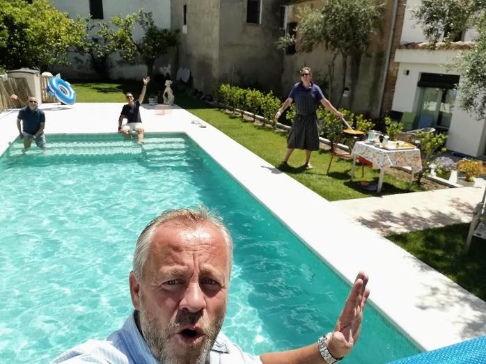 Johan Pastoor en Reijer Staats in Pinos del Valle