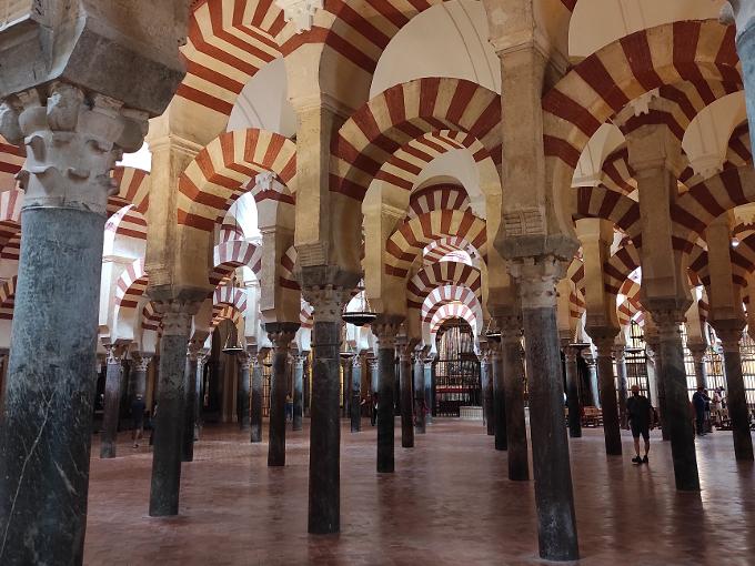 The impressive Mezquita in Córdoba.